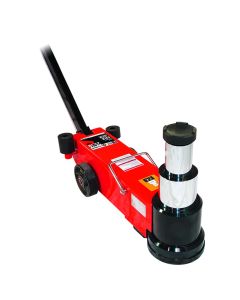 American Forge & Foundry Axle Jack - 2 Stage - 25/10 Ton Capacity - Air/Hydraulic - SUPER DUTY