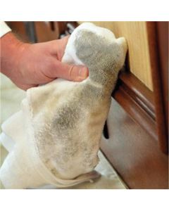 TRIMACO SuperTuff 10824 Towel, 16 in x 16 in, Microfiber, Blue