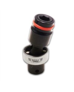 VIMUPH4 image(1) - VIM Tools Universal Joint Power Hex, 1/4 Inch Square X 1/4 Inch Hex Locking For Power Tool Use
