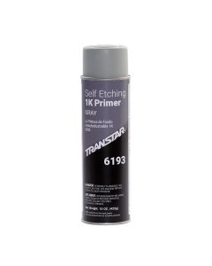 Transtar Autobody Products 6193 - Self-Etching 1K Primer - 20 oz Aerosol Can - Gray