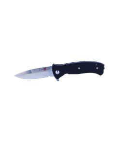 SUNAMK2200 image(0) - SUNEX AL Mar SERE 2020 G Assisted Open Liner Lock D2 3 Inch Satin Finish Plain Edge Talon Blade with G10 Handle Tactical Folding Knive - Black
