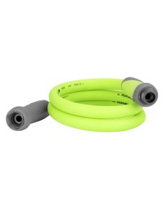 LEGHFZG505YWS image(0) - Legacy Manufacturing Flexzilla&reg; SwivelGrip&reg; Garden Lead-in Hose, 5/8" x 5', 3/4" - 11 1/2 GHT Fittings