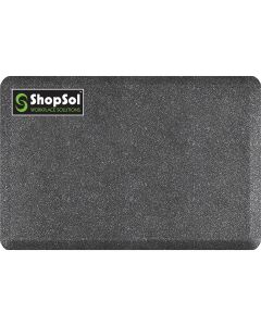 ShopSol Anti-Fatigue Mat Supreme 3' x 2' Mosaic Steel 32S