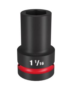 Milwaukee Tool SHOCKWAVE Impact Duty  1"Drive 1-1/16" Deep 6 Point Socket