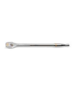 KDT81034XP image(0) - GearWrench 1/4 Inch Drive 120XP Full Polish Chrome Extra Long Handle Teardrop Ratchet