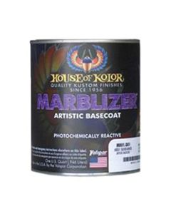 HOKMB01-Q01 image(0) - House Of Kolor SHIMRIN MB01-Q01 Marblizer Artistic Series Universal Basecoat, 1 qt Can, Silver-White