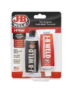 J B Weld J-B Weld 8281 Professional Size Steel Reinforced Epoxy - Hardener and Steel Pack - 10 oz