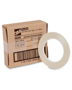 3M LINE TAPE FINE SCOTCH 1/8" X 60YDS 1EA