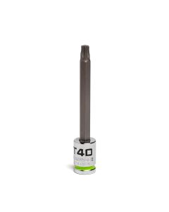 Grip Edge Tools 3/8" Dr RPT Long Star Bit Socket T40