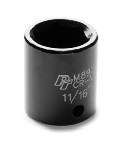 Wilmar Corp. / Performance Tool 3/8" Drive 11/16" 6pt Impact Socket