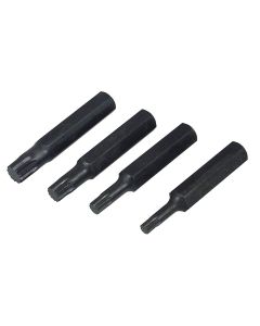 Lisle TRIPLE SQUARE 12 PT. SET 4 PC METRIC 1/2IN. HEX