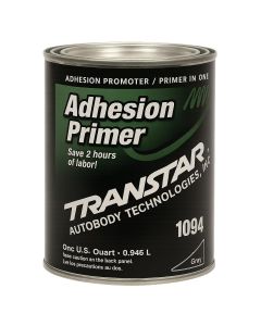 TRP1094 image(0) - Transtar Autobody Products 1094 - Low VOC Adhesion Primer 422 Square Feet per Gallon - 1 Quart - Black