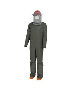 OBRCRKIT2-2XL-M image(0) - Oberon Suit Kit - Arc Flash - 8 Cal - Clean Room - Comes with (Coverall Size: 2XL, Bootie Size: Medium, Face Shield, Balaclava)