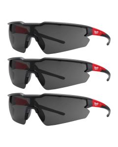 MLW48-73-2054 image(3) - Milwaukee Tool 3PK Safety Glasses - Tinted Anti-Scratch Lenses