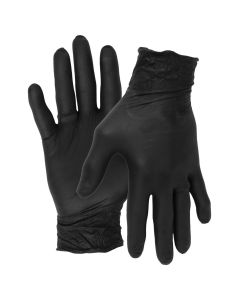 Wilmar Corp. / Performance Tool Black Nitrile Gloves Large