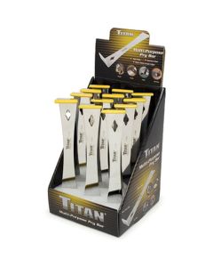 Titan 12 Pc. 9-1/4 in. Multi-Purpose Pry Bar Counter Display