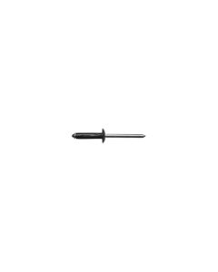 DCO1609PK image(0) - Disco Automotive Hardware 1609PK Molding Split Rivet, 3/16 in Dia x 5/64 to 15/64 in Grip Range, Aluminum, Black