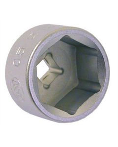 Assenmacher SOC 27MM 3/8D OIL FILT 6PT SATIN
