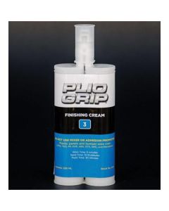 PLIO-GRIP 8003 Plastic Repair Finishing Cream, 220 mL Cartridge, Blue (Part A), Yelloe (Part B)