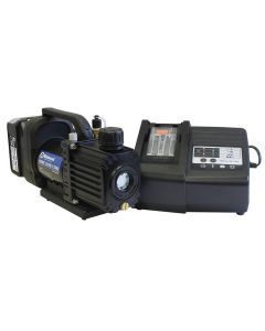 MSC90058-AUT-5A image(0) - Mastercool 18 VOLT CORDLESS, 1.5 CFM, 2 STAGE VACUUM PUMP, 5 AMP BATTERY