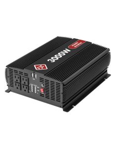 FJC53300 image(1) - FJC 3000 Watt High Efficiency DC to AC Power Inverter with Four Outlets and Dual USB Ports