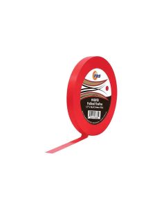 Distribution ProBand 48490 Fine Line Tape, 60 yd L x 1/2 in W, Stabilized Polymer Film, Red