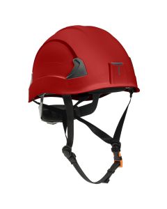 JCK22907 image(3) - Jackson Safety Safety Helmet - CH-2-300 Series - Type 2 - Non-Vented - Red
