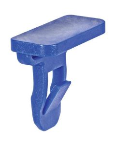 AVC21016 image(0) - AUVECO 21016 Fender Flare and Bumper Clip, (13 x 26 mm) Head x 24 mm L Stem, Nylon, Blue