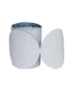 NOR40508 image(0) - Norton Dryice 40508 A975 Series Non-Vacuum Sanding Disc Roll, 6 in, P180 Grit, Ceramic Alumina, PSA Attachment