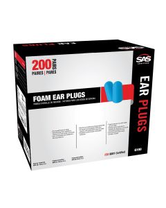 SAS6100 image(2) - SAS Safety Foam Ear Plugs Disp.enser Box (200 pr)