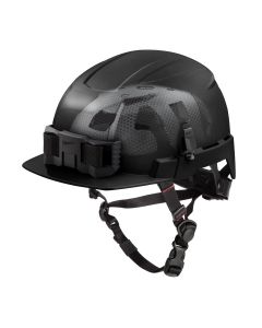 MLW48-73-1375 image(3) - Milwaukee Tool BOLT Black Front Brim Safety Helmet with IMPACT ARMOR Liner (USA) - Type 2, Class E