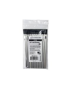 AES546-12 image(1) - AES Industries 546-12 Acid Brush, 6 in OAL, 3/8 in Brush, 100% Pure Black Horse Hair, Electrolytic Tin Handle