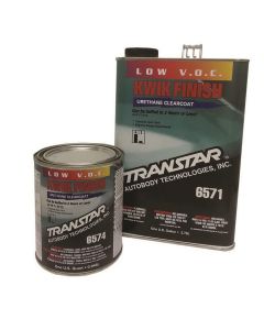 TRP6571 image(0) - Transtar Autobody Products Kwik 6571 2.1 Low VOC Clearcoat, 1 gal Can, Kwik, 4:1 Mixing