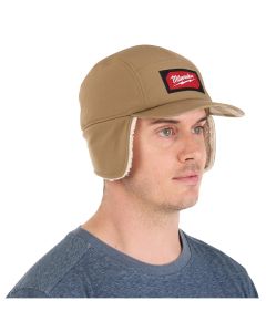 MLWM754K-LXL image(0) - Milwaukee Tool SHERPA-LINED HAT - KHAKI LXL