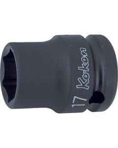 KKN14401A-1-3-8 image(0) - Ko-ken USA 14401A-1.3/8 1/2 Sq. Dr. Socket 1.3/8 6 point Length 46mm Thin walled