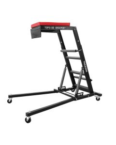 TRX3-100 image(1) - Traxion 3-100 Original Foldable Topside Automotive Engine Creeper, Red and Black