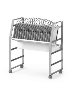 LUXCHMC005 image(0) - Luxor USB-C Open Charging Cart, 16 Device