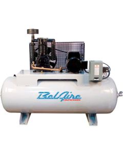 IMC (Belaire) 5 HP 80 Gallon 175 PSI 230 Volt Air Compressor 5 HP 80 Gallon Horizontal 175 PSI 230 1 60 16.6 CFM T39 Pump 184 T Frame Motor w starter