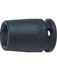 KKN13465M-17 image(0) - Ko-ken USA 13465M-17 3/8 Sq. Dr. Socket 17mm Pathfinder Length 32mm