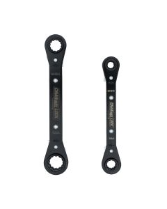 CHA841S image(0) - Channellock 841S 2 Piece SAE Ratcheting Combination Wrench Set