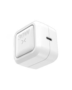 NOCX30W image(0) - NOCO Company XGrid X30 30W USB-C Charger with GaN Fast Charging - White