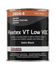 URE3804-4 image(0) - Urethane Supply Co. Polyvance 3804-4 Variable Texture Coating, 1 qt, Black, Pourable Liquid