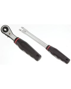 KTI70130 image(1) - K Tool International Slack Adjuster Release Tool With 5/16 Inch Wrench