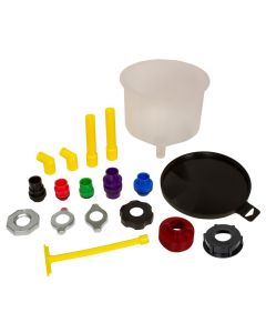 LIS24780 image(2) - Lisle Spill-free Funnel, 18pc