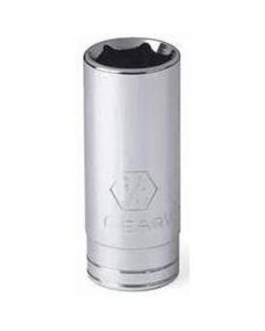 KDT80595 image(0) - GearWrench 3/8 Inch Drive 12 Point Deep SAE Socket 1 Inch