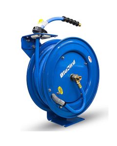BLBBBR3875 image(3) - BluBird BluBird Air Hose on 18 Gauge Reel 3/8 in. x 75 ft.