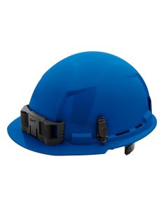 MLW48-73-1124 image(2) - Milwaukee Tool BOLT Blue Front Brim Hard Hat w/6pt Ratcheting Suspension (USA) - Type 1, Class E