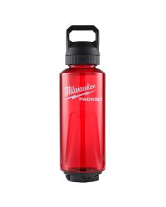 MLW48-22-8373R image(0) - Milwaukee Tool PACKOUT 48oz Bottle with Chug Lid - Red