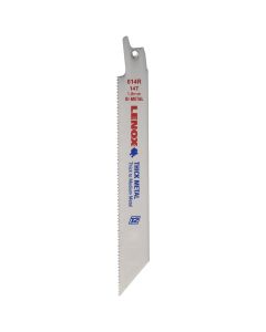 Lenox Tools Reciprocating Saw Blades, 614R, Bi-Metal, 6 in. Lo