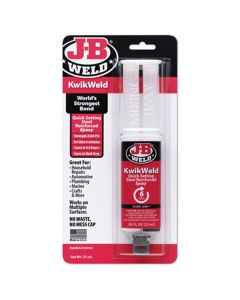 JBW50176 image(1) - J B Weld J-B Weld 50176 KwikWeld Steel Reinforced Epoxy Syringe - 25 ml.